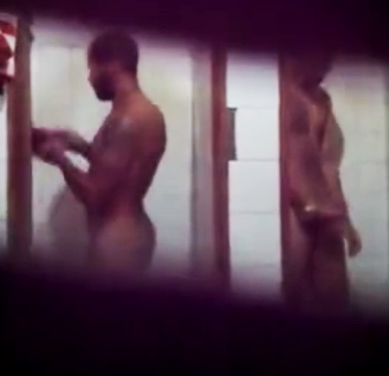 Hung And Horny Guy Wanking Off In Public Showers SpyC