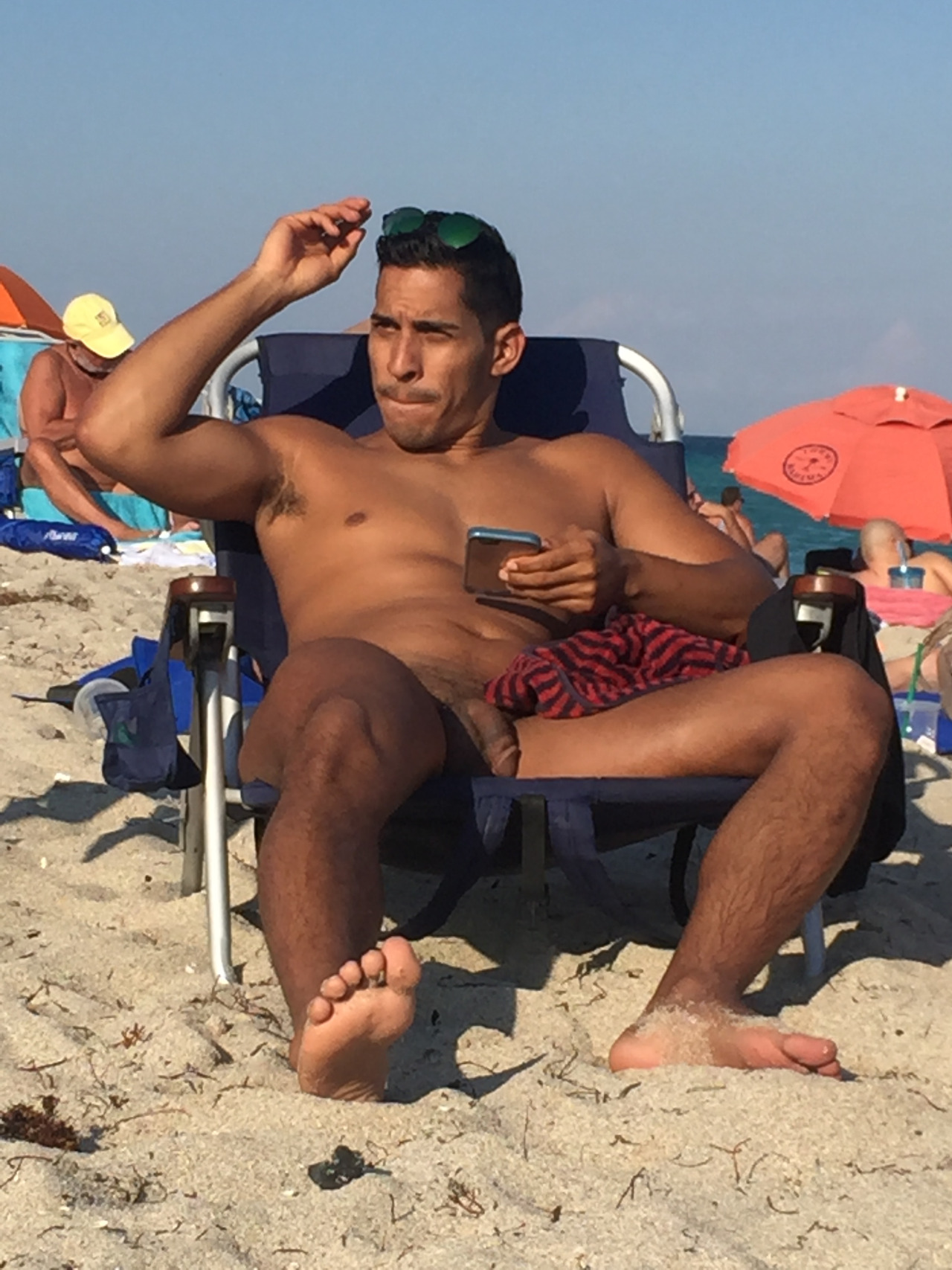 Tampa Nude Beach - Hung men at nude beaches