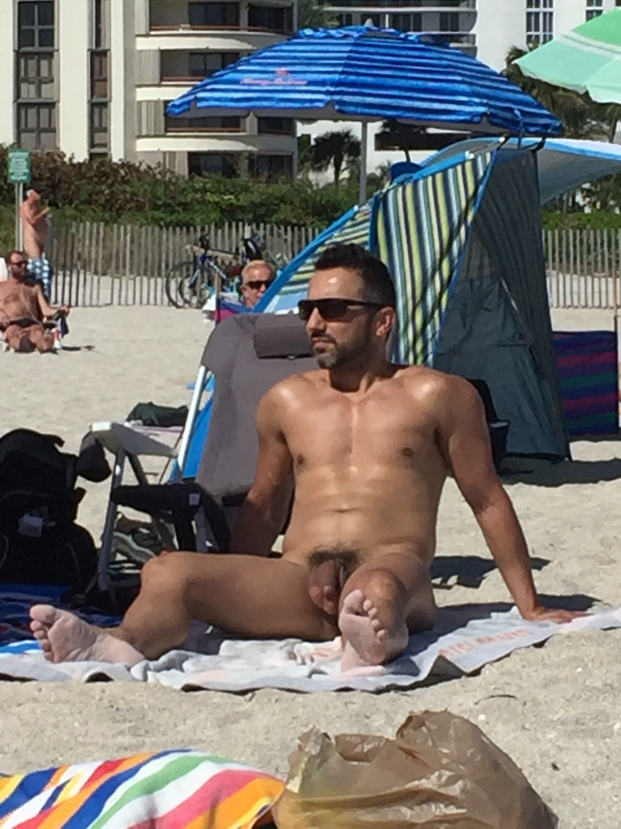 Beach Hairy Naked - beach | SpyCamDude