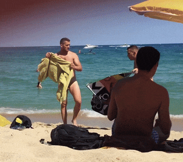Best Nude Beach Hung - Nude beach male couple | SpyCamDude