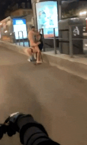Amateurs Caught Fucking Animated Gif - Guys caught fucking in a tram stop in Strasbourg | SpyCamDude