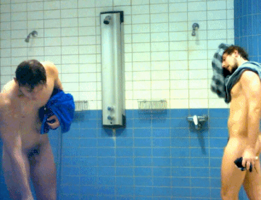 Male Porn Showers Gym - Gym mates in the shower room! - SpyCamDude