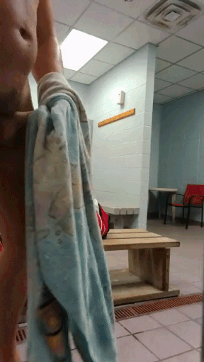 naked in the locker room