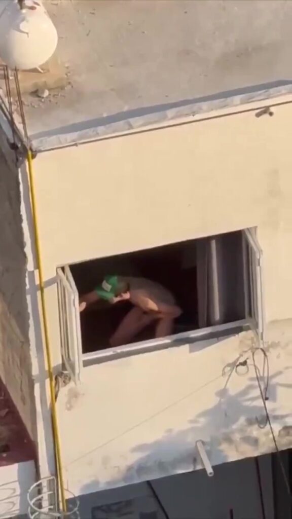 Neighbor wanking