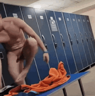Locker room